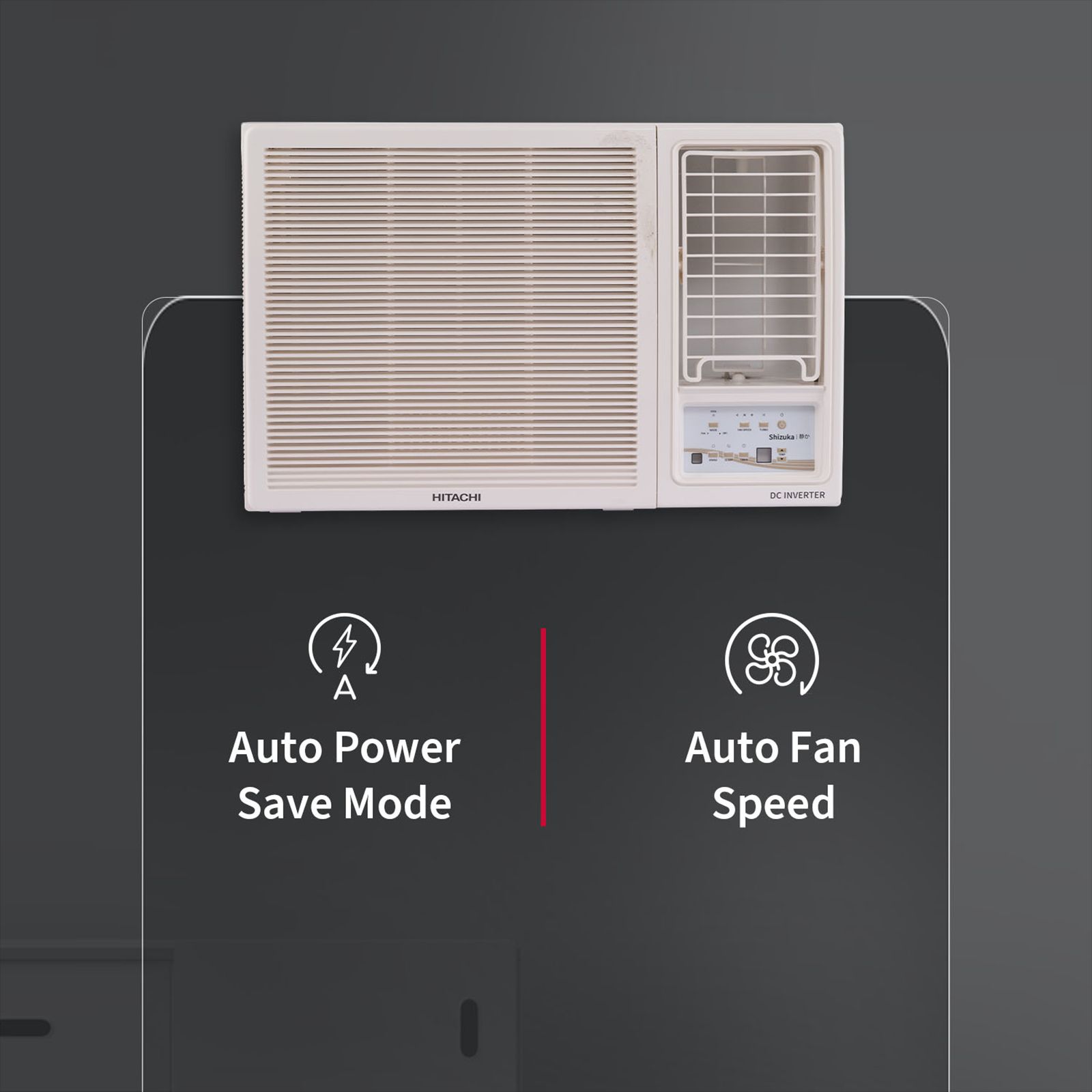 Buy HITACHI Shizuka 1.5 Ton 5 Star Inverter Window AC (Copper